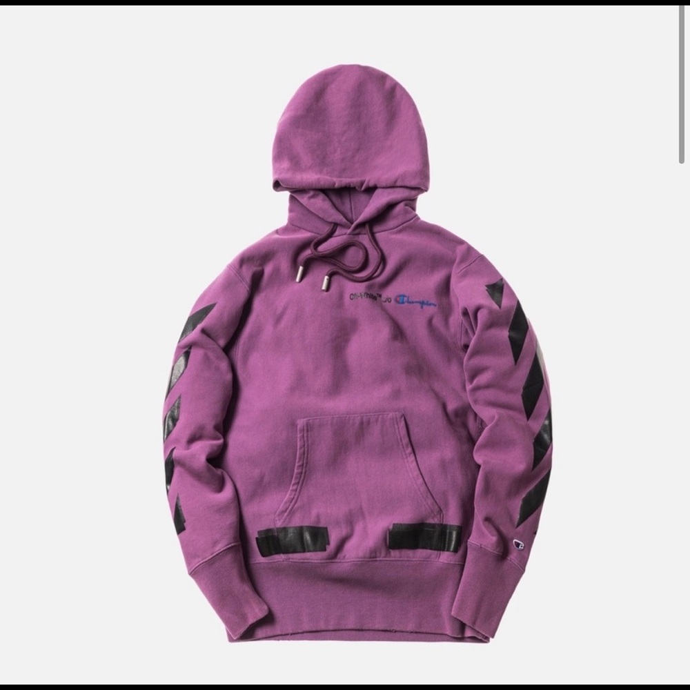 Off white champion worn once size Xl